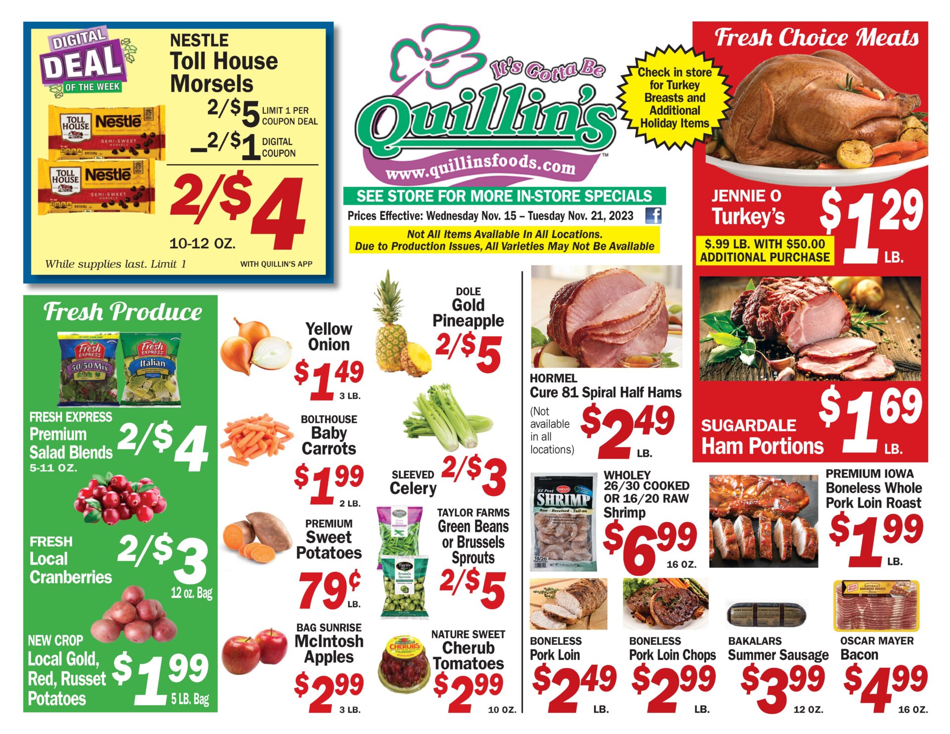 West Union, Iowa Grocery Store Quillin's Quality Foods