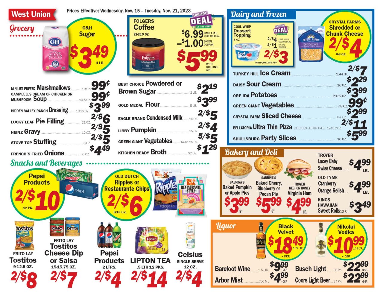 West Union, Iowa Grocery Store Quillin's Quality Foods