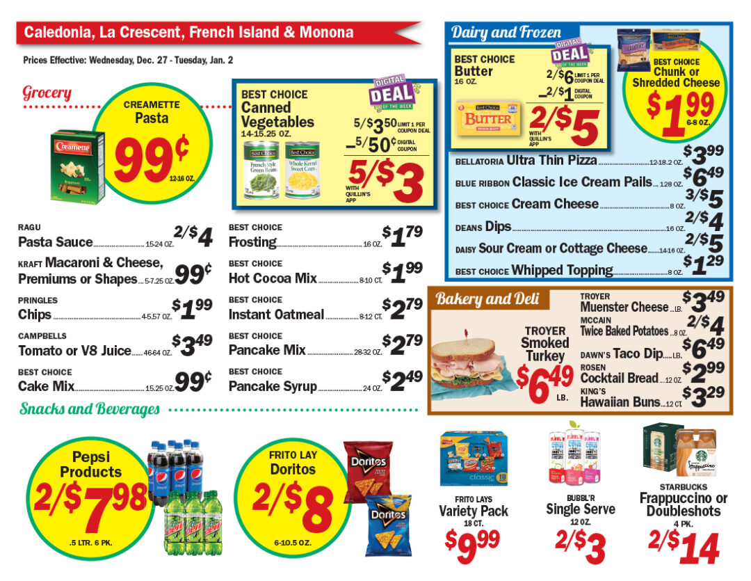 La Crosse, Wisconsin Grocery Store Quillin's Quality Foods