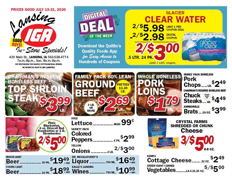 Lansing, IA Quillin's Quality Foods