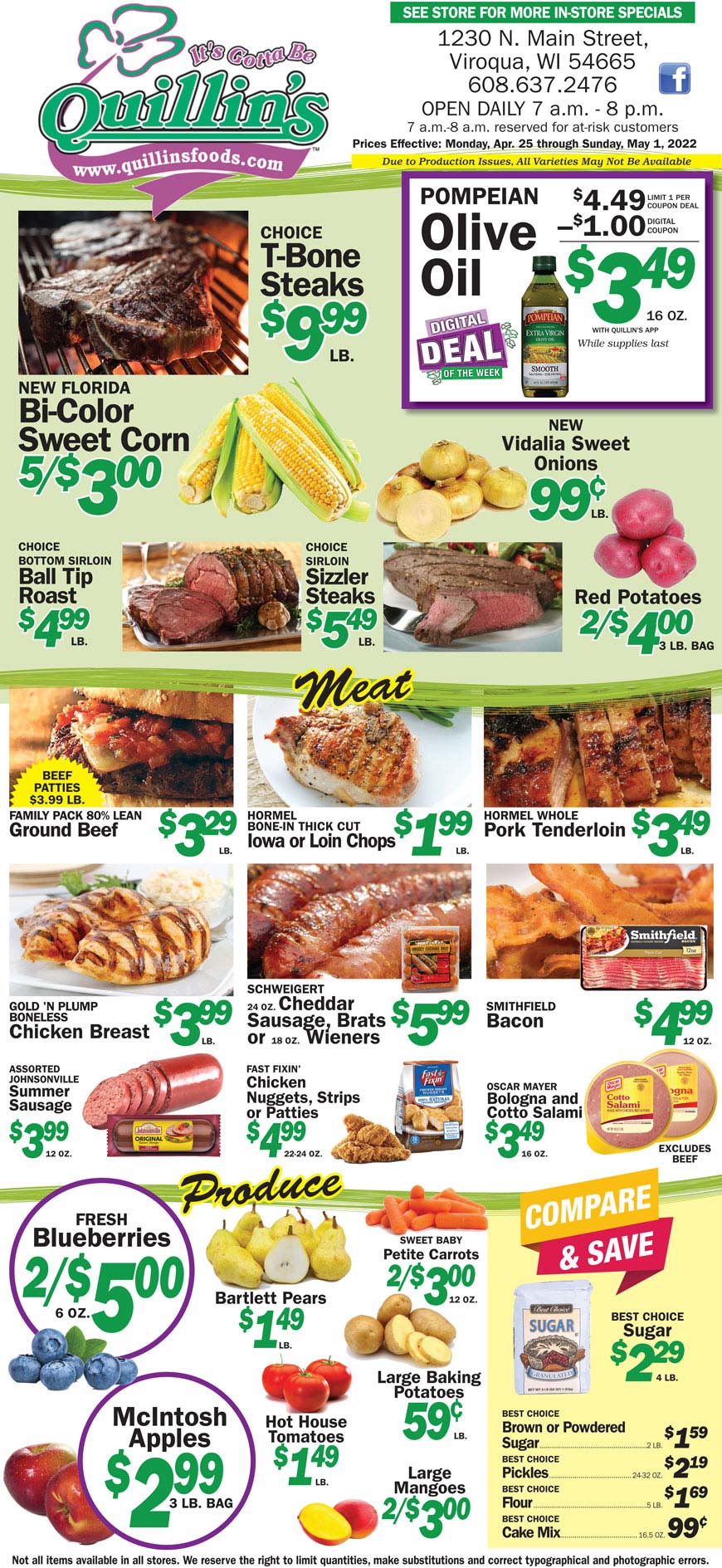 Viroqua, Wisconsin Grocery Store Quillin's Quality Foods