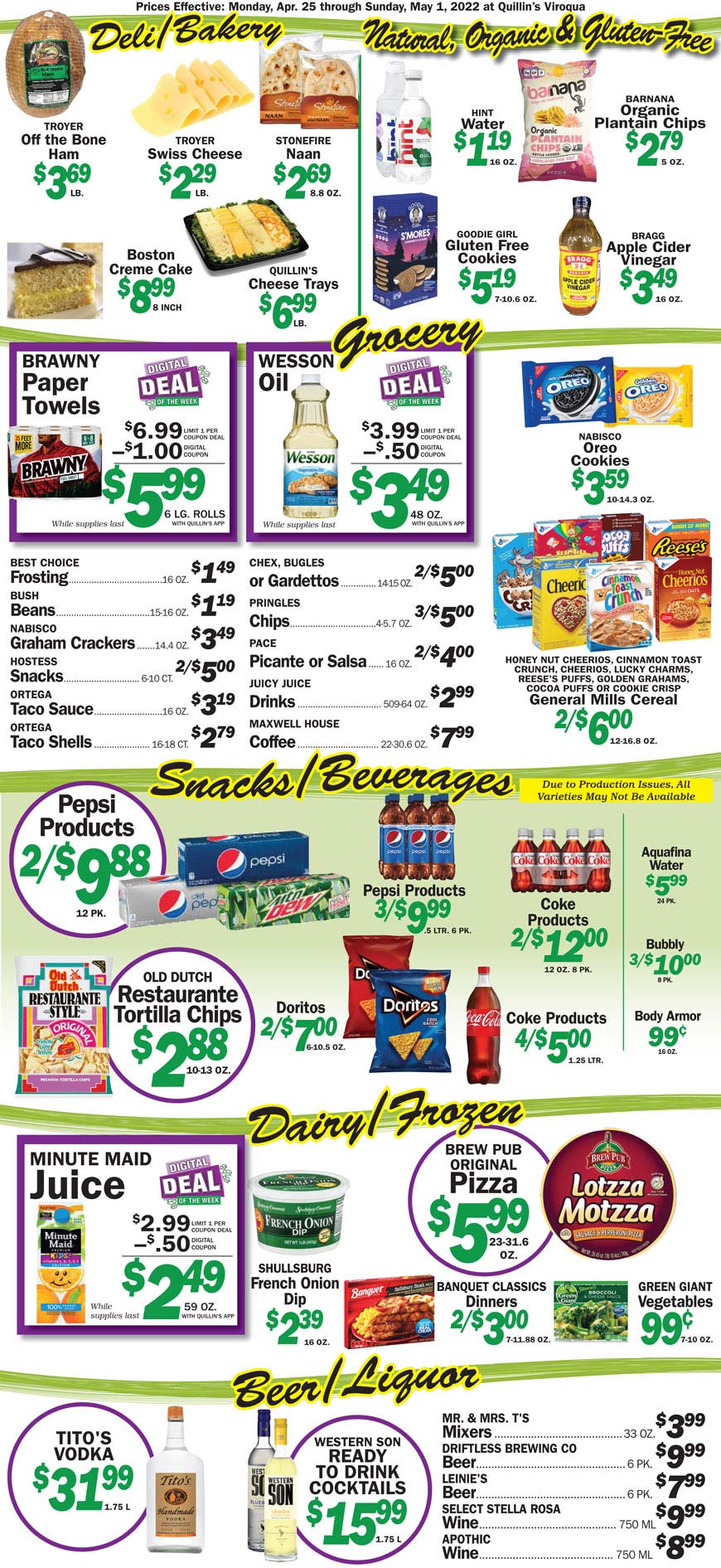 Viroqua, Wisconsin Grocery Store Quillin's Quality Foods