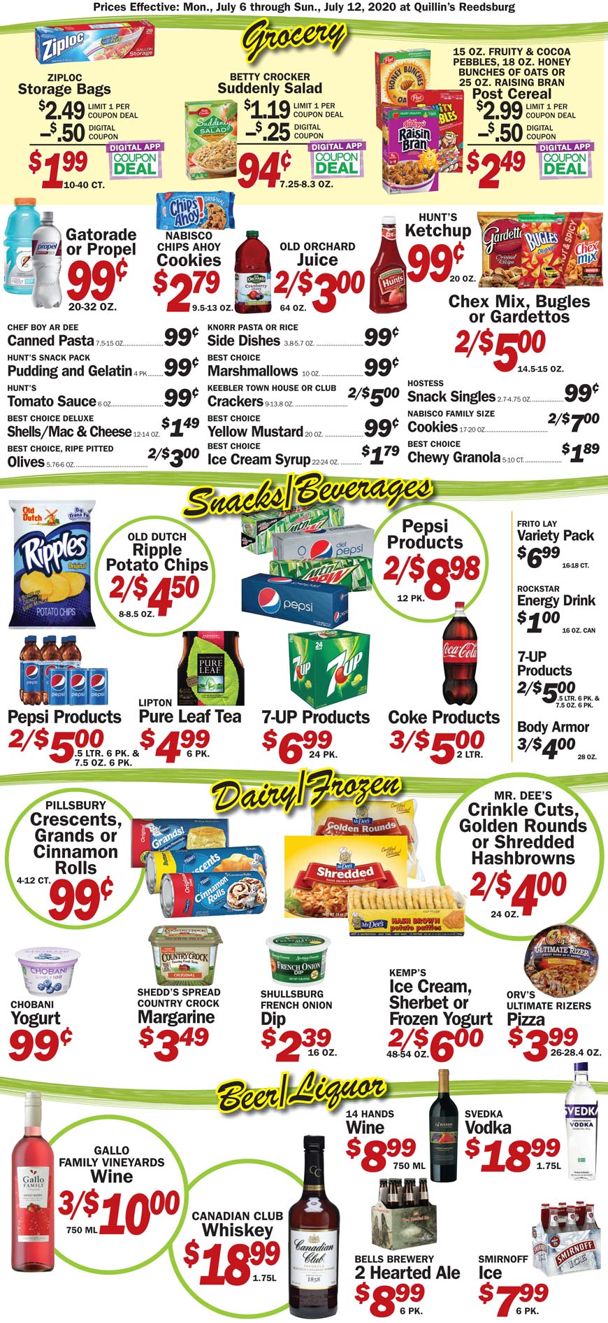 Reedsburg, WI Quillin's Quality Foods