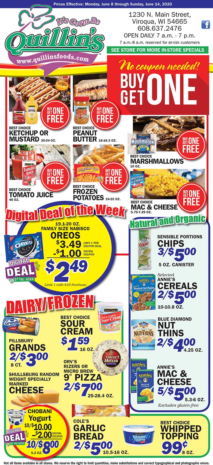 Viroqua,WI Quillin's Quality Foods