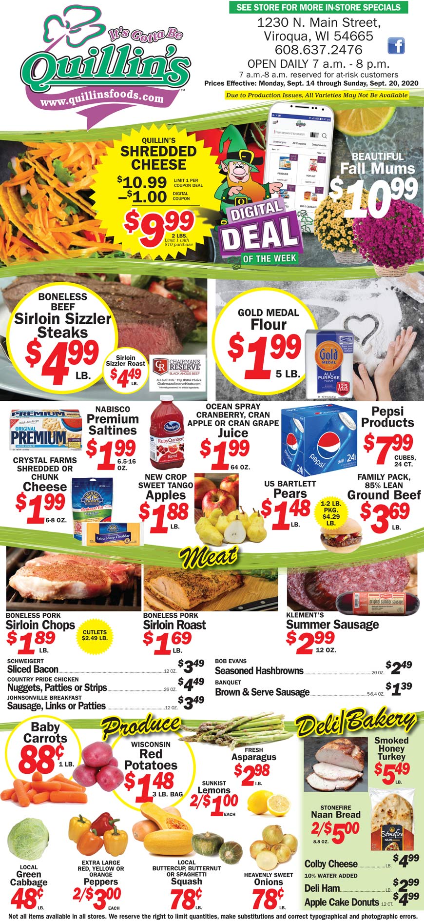 Viroqua,WI Quillin's Quality Foods