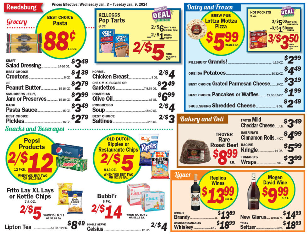 Reedsburg, Wisconsin Grocery Store Quillin's Quality Foods