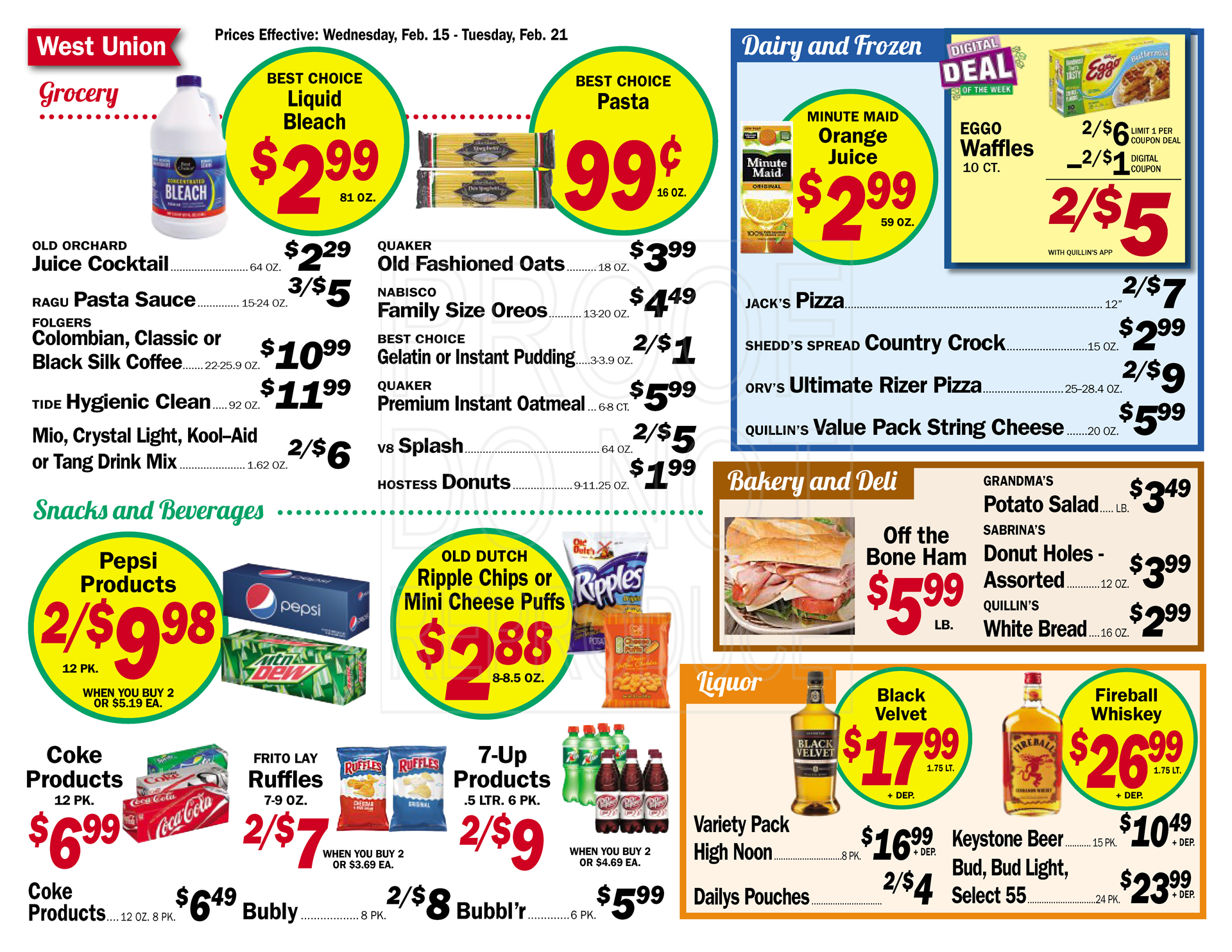 West Union, Iowa Grocery Store Quillin's Quality Foods