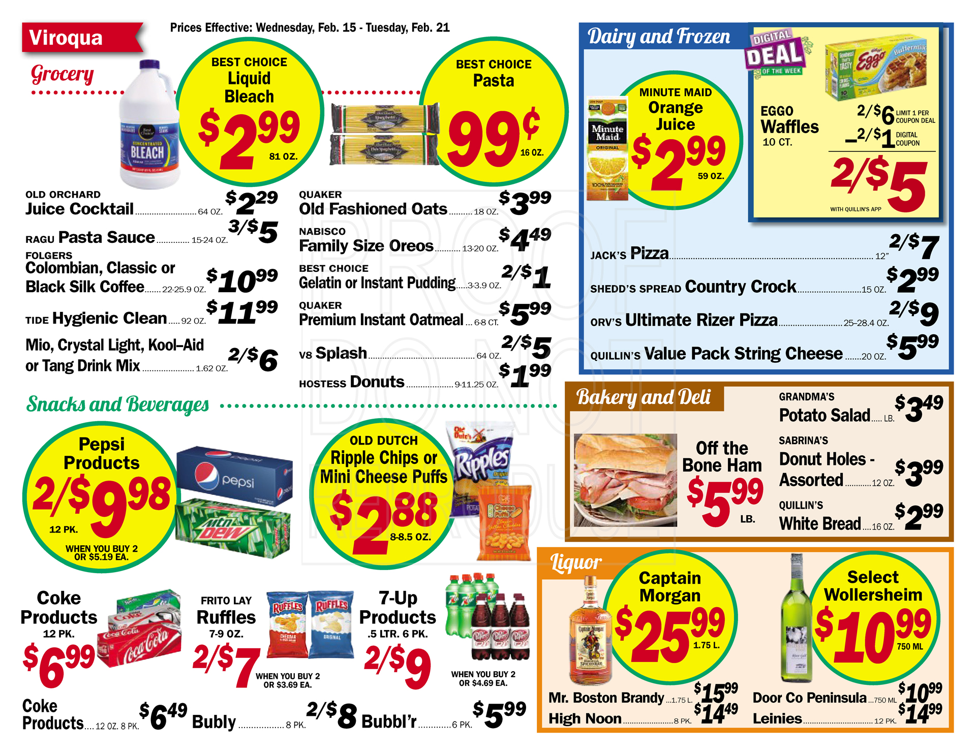 Viroqua, Wisconsin Grocery Store Quillin's Quality Foods